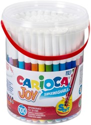Viltstiften Carioca Joy pot à 100 stuks