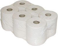 Toiletpapier Euro Products Q5 mini jumbo 2l 180m wit 240018-2