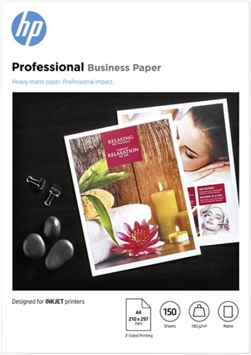 Inkjetpapier HP 7MV79A A4 mat 180gr 150 vel-3