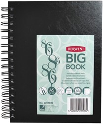 Schetsboek Derwent BIG BOOk A5 harde kaft