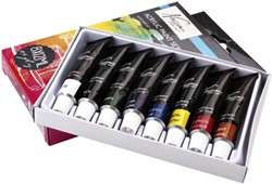 Acrylverf Nassau Art set met 8 kleuren