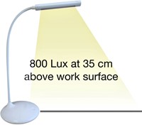 Bureaulamp Unilux Nelly led wit-1