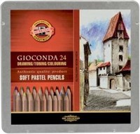 Pastelpotlood Koh-I-Noor gioconda 24 assorti