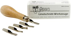 Linoset Abig 5 stuks + houder