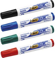 Whiteboardmarker Bic Velleda 1704 rond large assorti blister à 4 stuks-3