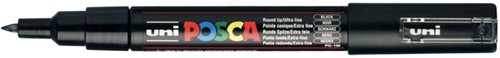 Verfstift Posca PC1MC extra fijn zwart