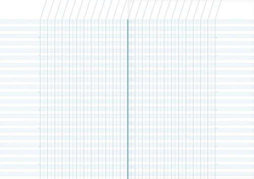 Puntenboek leraren Clairefontaine A4 72 pagina's 110gr meertalig assorti-2