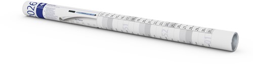 Jaarplanner 2026 Staedtler Lumocolor 84x60cm oprolbaar-2