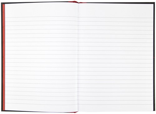 Notitieboek Oxford Black n' Red A5 96vel lijn-4