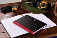 Notitieboek Oxford Black n' Red A5 96vel lijn-2