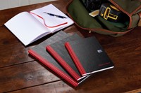 Notitieboek Oxford Black n' Red A5 96vel lijn-1