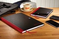 Notitieboek Oxford Black n' Red A5 96vel lijn-3