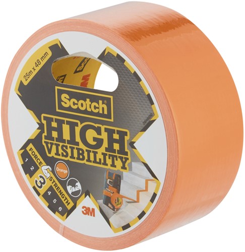 Plakband Scotch high visibility 48mmx25m oranje-3