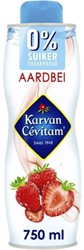 Siroop Karvan Cevitam aardbei 0.0% 750ml
