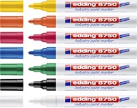 Lakmarker edding 8750 industrie rood