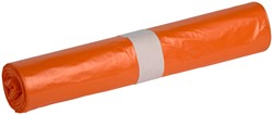 Afvalzak Powersterko HDPE T25 70x110cm 120L oranje