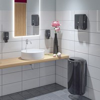Handdoekdispenser Tork H2 Elevation Xpress klein zwart 552108-1