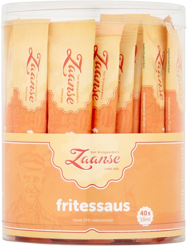 Fritessaus Zaanse stick 40x18ml-1