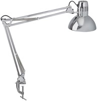 Bureaulamp MAUL Study met tafelklem chroom excl. LED lamp