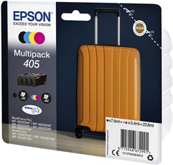 Inktcartridge Epson 405 T05G64 zwart + 3 kleuren