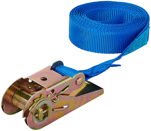 Spanband ProPlus blauw met ratel 3,5m-3