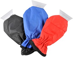 IJskrabber ProPlus met fleece handschoen assorti