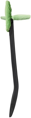 Ruitenpoetser ProPlus microvezel zwart/groen 34cm-1