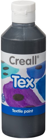 Textielverf Creall Tex zwart 250ml