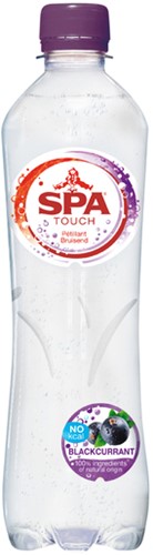 Water Spa Touch sparkling blackcurrant petfles 500ml