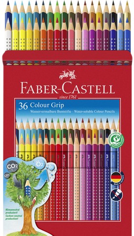 Kleurpotloden Faber-Castell 2001 assorti set à 36 stuks-2