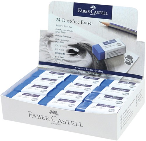 Gum Faber-Castell stofvrij blauw