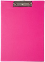 Klembord MAUL A4 staand PVC neon roze