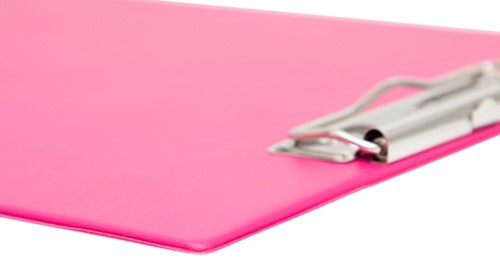 Klembord MAUL A4 staand PVC neon roze-2