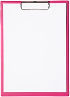Klembord MAUL A4 staand PVC neon roze-3