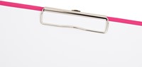 Klembord MAUL A4 staand PVC neon roze-4