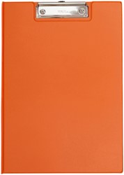Klembordmap MAUL A4 staand met penlus neon oranje