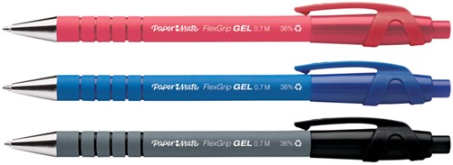 Gelschrijver Paper Mate FlexGrip medium blauw-1