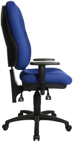 Bureaustoel Topstar Wellpoint 30 SY blauw-3