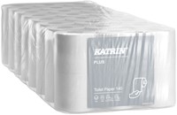 Toiletpapier Katrin Plus 3-laags wit 143vel 48rollen-2