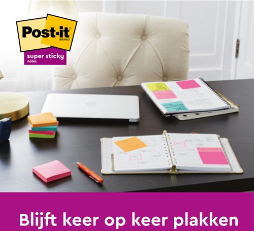 Memoblok Post-it 655 127x76mm assorti 16 stuks-1