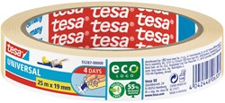 Afplaktape Tesa 55287 basic 19mmx25m