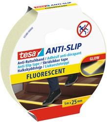 Antisliptape Tesa 55580 25mmx5m fluorescent