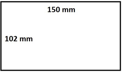 Labeletiket IEZZY Zebra 3005281-T 102x150mm 19mm wit permanent 110st-3