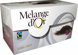 Melange d'Or Earl Grey thee 20 zakjes 2gr. Fair Trade