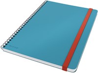 Notitieboek Leitz Cosy B5 160blz 100gr spiraal lijn blauw-2