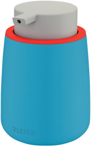 Handzeepdispenser Leitz Cosy voor handzeep 300ml blauw