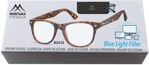 Leesbril Montana +2.00 dpt blue light filter turtle-2