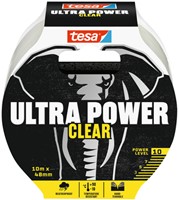 Reparatietape tesa Ultra Power Clear repair 10mx48mm transparant