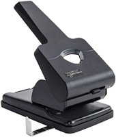 Perforator Rapesco Germ-Savvy Heavy Duty HD865-P antibacterieel 2-gaats zwart