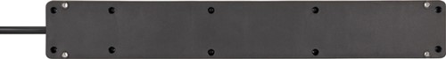 Stekkerdoos Brennenstuhl Bremounta 5 voudig inclusief 2 USB 3 meter zwart-1